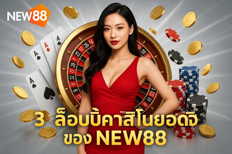 3 ล็อบบี้คาสิโนยอดฮิตของ NEW88