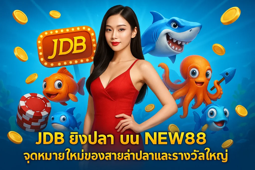 JDB ยิงปลา บน NEW88 - จุดหมายใหม่ของสายล่าปลาและรางวัลใหญ่