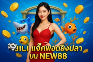 JILI แจ็คพอต ยิงปลา บน NEW88: สีสันจัดจ้าน แจ็คพอตใหญ่ และจังหวะเกมสุดเร้าใจ
