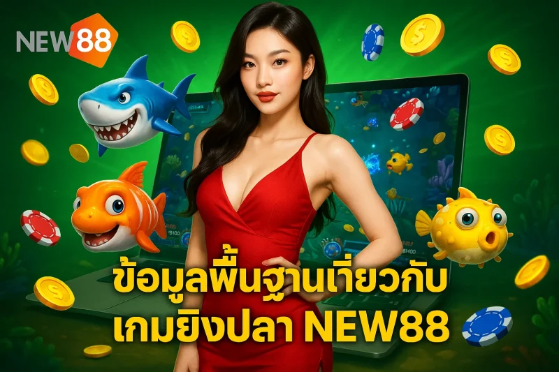 ข้อมูลพื้นฐานเกี่ยวกับเกมยิงปลา NEW88