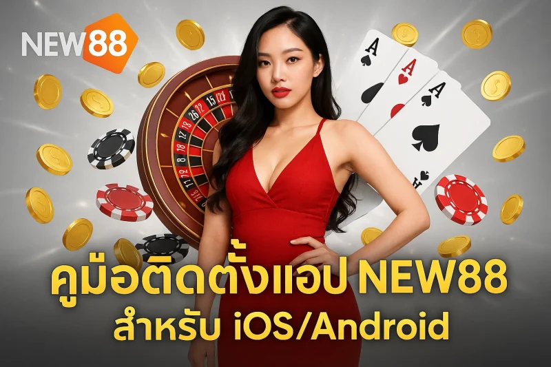 คู่มือติดตั้งแอป NEW88 สำหรับ iOS/Android