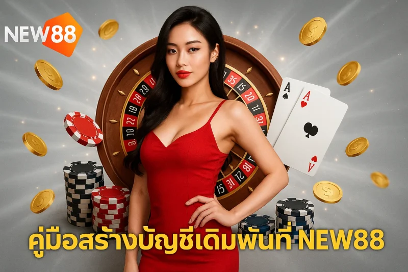 คู่มือสร้างบัญชีเดิมพันที่ NEW88