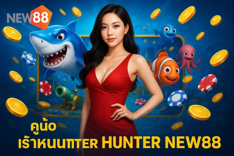 คู่มือเข้าร่วมเล่น Fish Hunter NEW88
