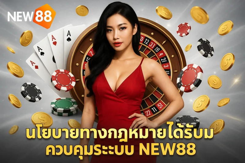 นโยบายทางกฎหมายกำลังได้รับการควบคุมในระบบ NEW88