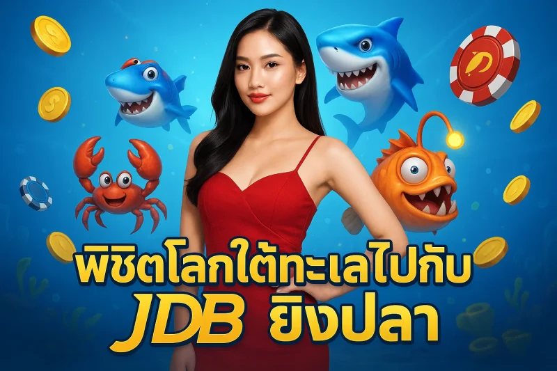 พิชิตโลกใต้ทะเลไปกับ JDB ยิงปลา
