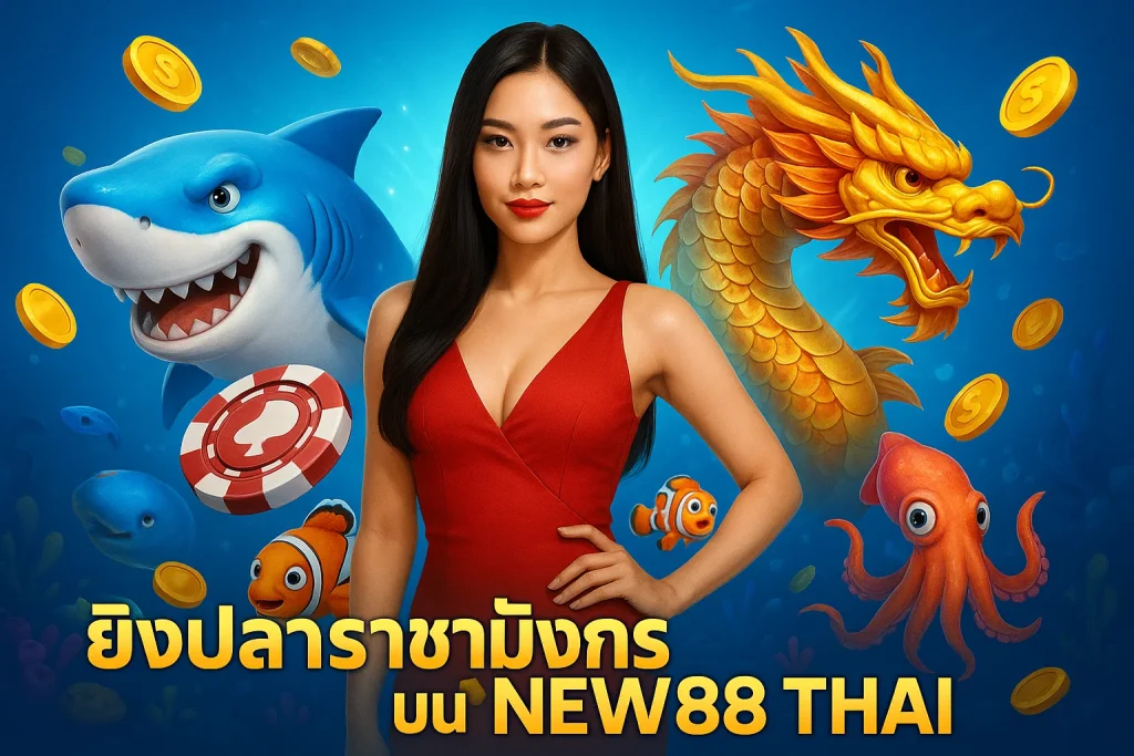 ยิงปลาราชามังกร บน NEW88 THAI: เกมยิงปลายอดฮิตที่ต้องลอง