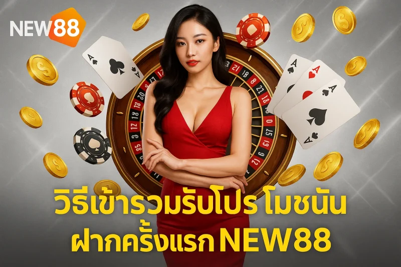 วิธีเข้าร่วมรับโปรโมชันฝากครั้งแรก NEW88