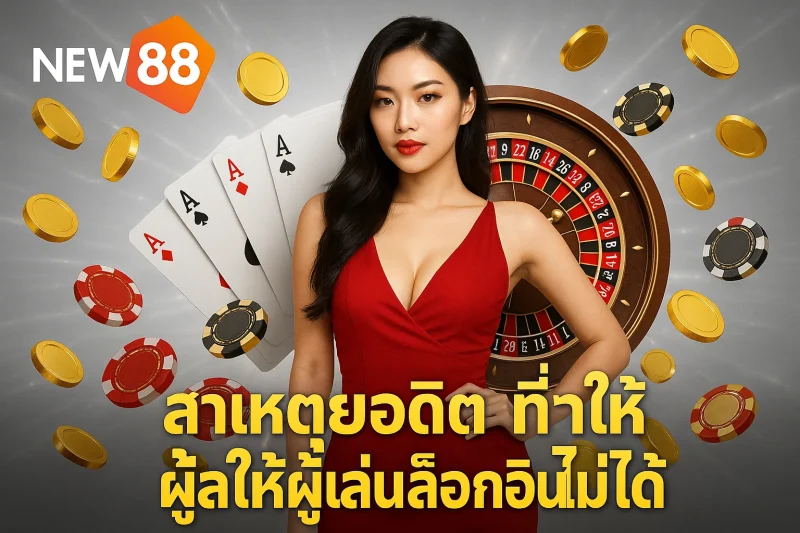 สาเหตุยอดฮิตที่ทำให้ผู้เล่นล็อกอินไม่ได้