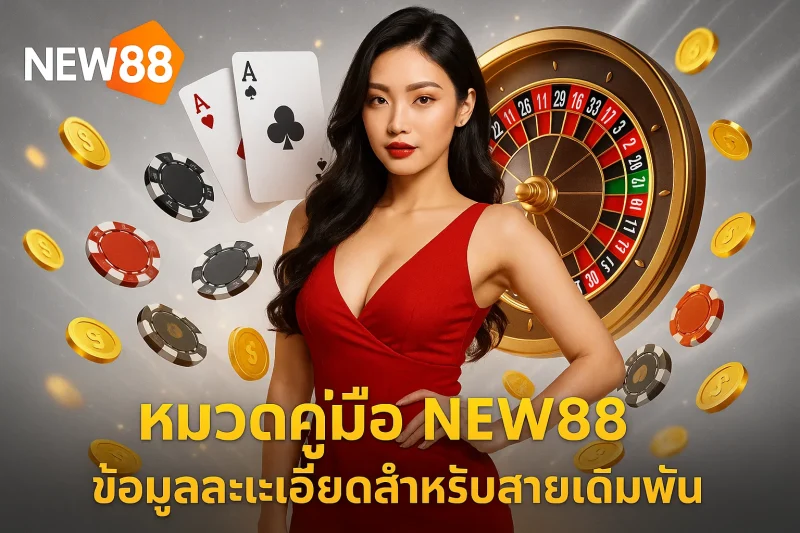 หมวดคู่มือ NEW88 – ข้อมูลละเอียดสำหรับสายเดิมพัน