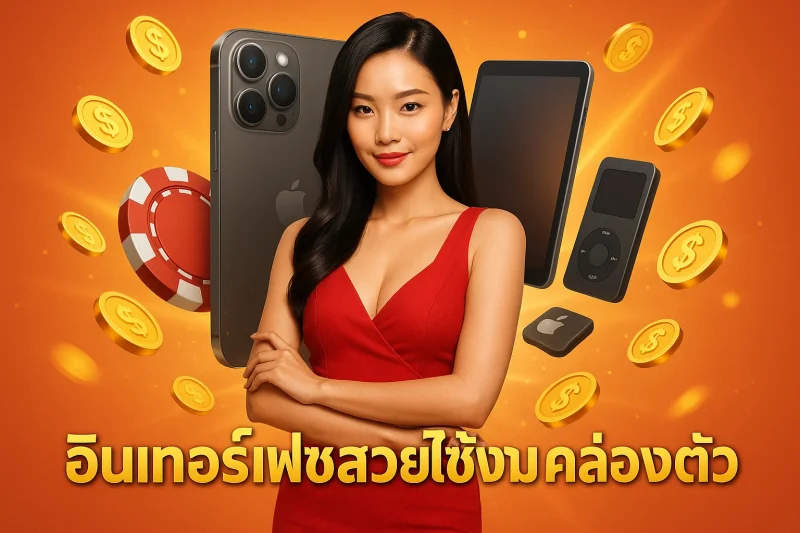 อินเทอร์เฟซสวย ใช้ง่าย คล่องตัว