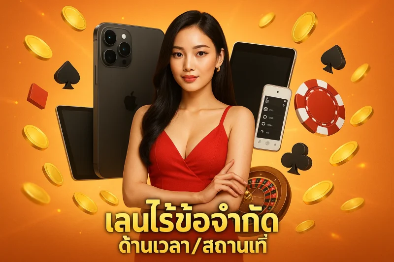 เล่นเกมไร้ข้อจำกัดด้านเวลา/สถานที่