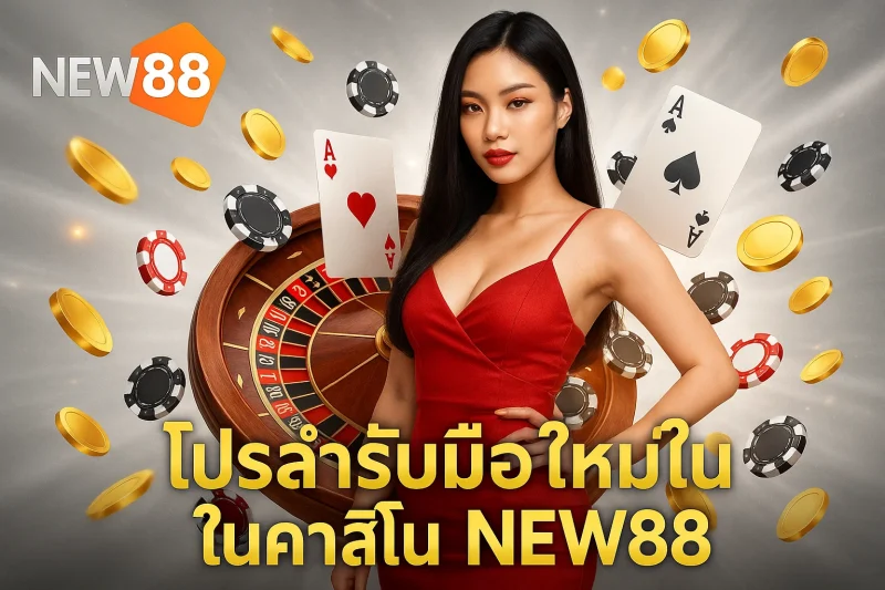 โปรสำหรับมือใหม่ในคาสิโน NEW88