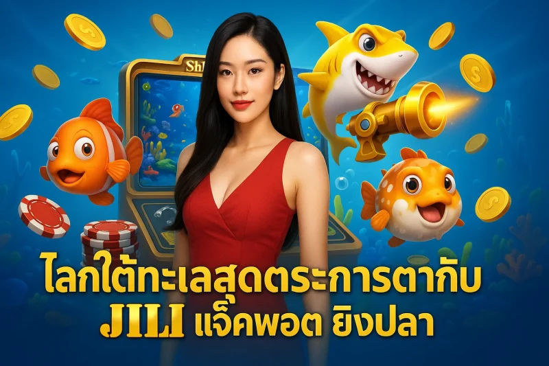 โลกใต้ทะเลสุดตระการตากับ JILI แจ็คพอต ยิงปลา